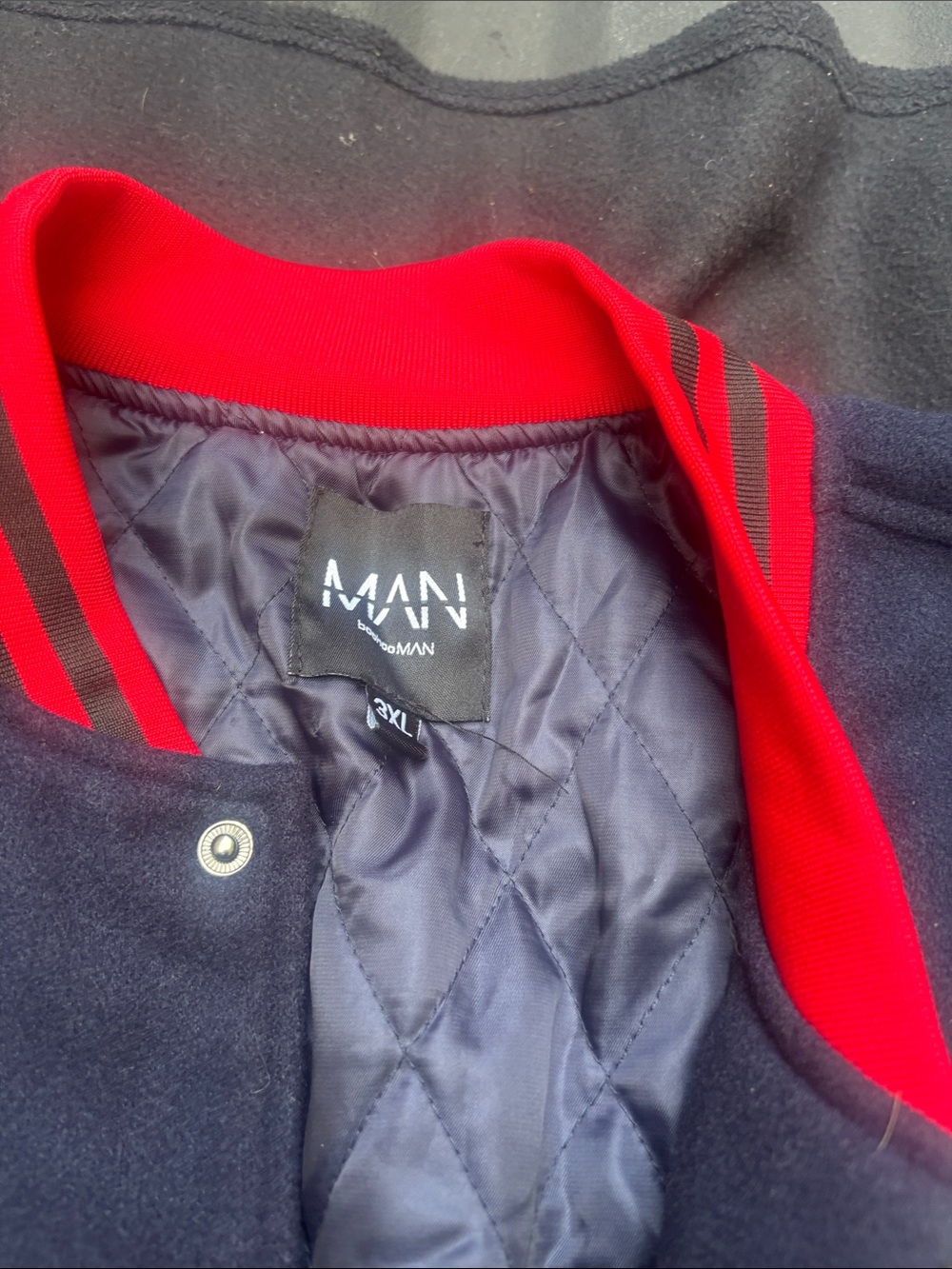 boohoo Man Jacket Long Sleeve Size 3X Great Condition